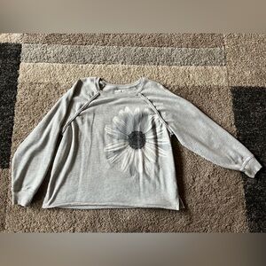 Maurices Light Gray Knit Top